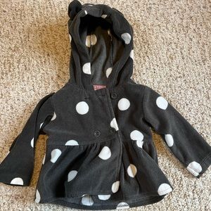 Carter’s baby girl fleece coat